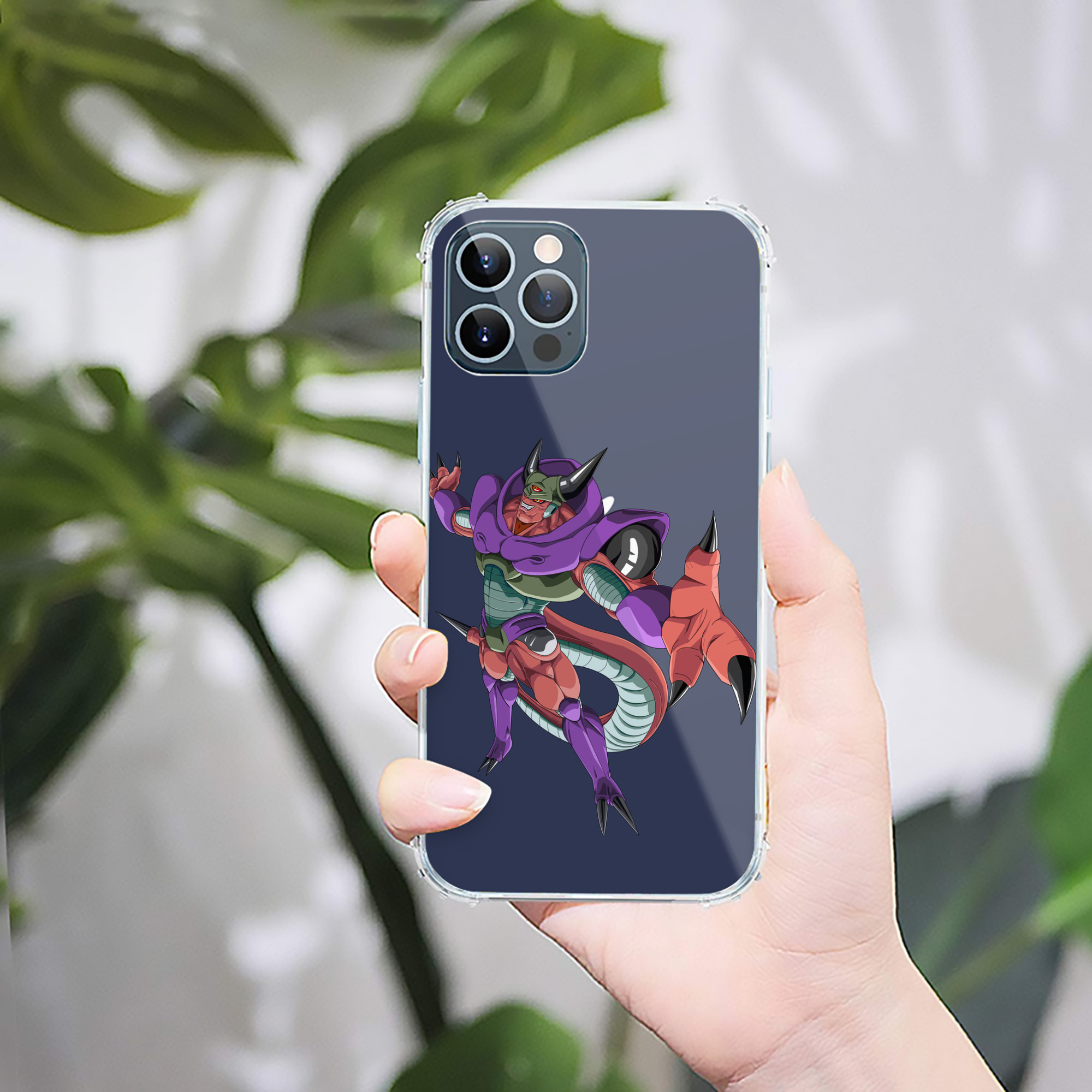（画像用） ドラゴンボール ジャネンバ DRAGON BALL Janemba 【iPhone 12シリーズ対応】透明スマホケース（クリアソフトケース）